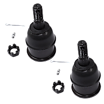 Front, Driver and Passenger Side, Lower Ball Joints, Press-In Type