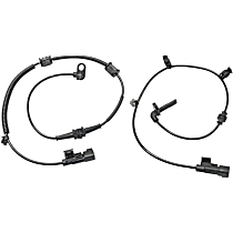 Front and Rear, Driver and Passenger Side ABS Speed Sensor Set of 2