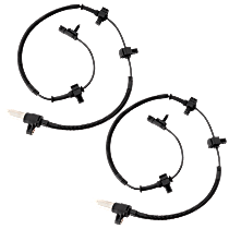 Rear, Driver and Passenger Side ABS Speed Sensors