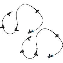 Rear, Driver and Passenger Side ABS Speed Sensors