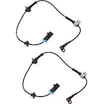 Front, Driver and Passenger Side ABS Speed Sensors