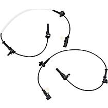 Rear, Driver and Passenger Side ABS Speed Sensors