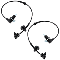 Rear, Driver and Passenger Side ABS Speed Sensors