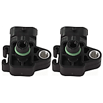 MAP Sensor 3-Prong Blade Male Terminal; Female Connector