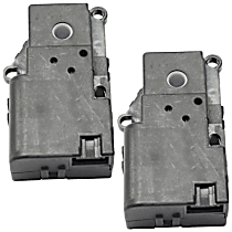 A/C Actuator, Auxiliary, Mode; Temperature
