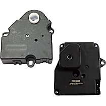 Set of 2 A/C Actuator, A/C Front & Rear Electronic Cont(CJ4)  Includes (2) HVAC Heater Blend Door Actuators