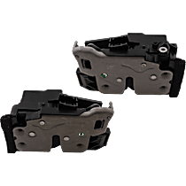 Front, Driver and Passenger Side Door Lock Actuator, Code A4H, Latch And Actuator Assembly
