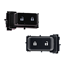 Door Lock Switch Black