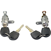 Driver and Passenger Side Door Lock Cylinders