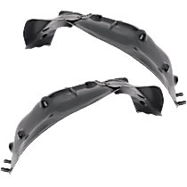 Rear, Driver and Passenger Side Fender Liner, For Models With Single Rear Wheels