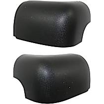 Rear, Driver and Passenger Side Bumper End, Primed Steel