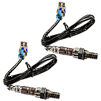 After Catalytic Converter Oxygen Sensor, B2S2; B1S2, Set of 2, 4-wire, 6.2L 8Cyl - After Catalytic Converter