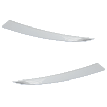 Grille Trim, Driver and Passenger Side, Lower, Chrome
