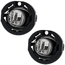 Front, Driver and Passenger Side LED Fog Light, With bulb(s), OE Replacement