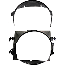 Upper and Lower Fan Shroud Fits Radiator Fan