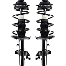 Front, Driver and Passenger Side Fully Loaded Strut, Front Wheel Drive