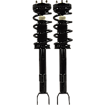 Front, Driver and Passenger Side Fully Loaded Strut, RWD, Rear Wheel Drive