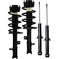 Shocks and Loaded Struts - Front and Rear, Driver and Passenger Side, All Wheel Drive/Front Wheel Drive, Except Self-Levelling Rear Suspension