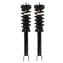 Front, Driver and Passenger Side Fully Loaded Strut, RWD