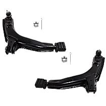 Front, Driver and Passenger Side, Lower Control Arms, With Ball Joints