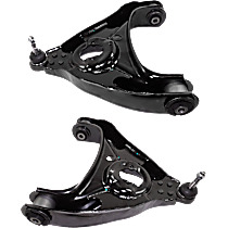Front, Driver and Passenger Side, Lower Control Arm, RWD, With 5 Lug Wheels