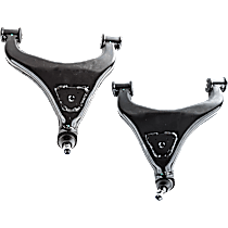 Front, Driver and Passenger Side, Lower Control Arms, With Ball Joints