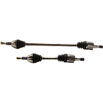 Front, Driver and Passenger Side Axle Assembly, Wheel Drive