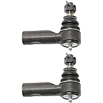 Front, Driver and Passenger Side, Outer Tie Rod Ends