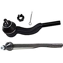 Front, Driver and Passenger Side, Inner Tie Rod Ends