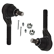 Front, Driver and Passenger Side, Outer Tie Rod Ends