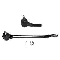 Front, Driver and Passenger Side, Inner and Outer Tie Rod Ends