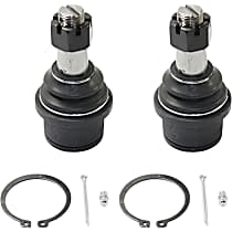 Front, Driver and Passenger Side, Lower Ball Joint, Rear Wheel Drive