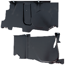 Front, Driver and Passenger Side Engine Splash Shields