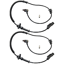 Front, Driver and Passenger Side ABS Speed Sensor