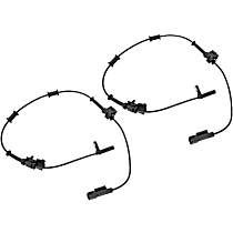 Front, Driver and Passenger Side ABS Speed Sensors