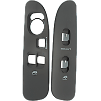 Front, Driver and Passenger Side Window Switch Bezels