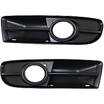 Front, Driver and Passenger Side Fog Light Trim, mfrbodycodename : B7, 3rd Generation, For Models Without Sport Package, With Fog Light Holes, Primed