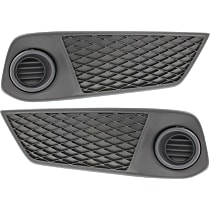 Fog Light Cover - Front, Driver and Passenger Side, Primed