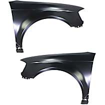 Front, Driver and Passenger Side Fenders, For Models Without Side Marker Light