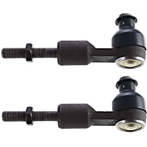 Front, Driver and Passenger Side, Outer Tie Rod End