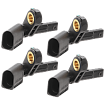Front and Rear, Driver and Passenger Side ABS Speed Sensors