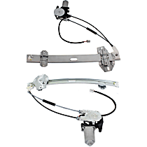 Window Regulator For 2001-2002 Acura CL Set of 2 Front Driver and Passenger Side