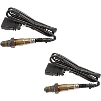 After Catalytic Converter, Driver and Passenger Side Oxygen Sensors, 4-wire