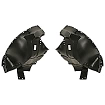 Front, Driver and Passenger Side, Front Section Fender Liner