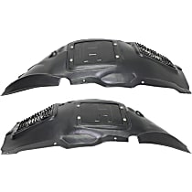 Front, Driver and Passenger Side, Front Upper Section, Fender Liner