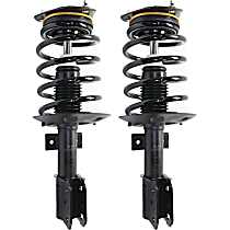 Front, Driver and Passenger Side Fully Loaded Strut, FWD, Front Wheel Drive