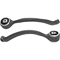 Front, Driver and Passenger Side, Lower, Rearward Control Arms