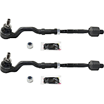 Front, Driver and Passenger Side Tie Rod Assembly