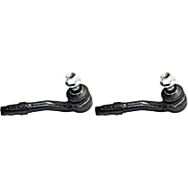 Front, Driver and Passenger Side, Outer Tie Rod Ends