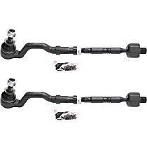 Front, Driver and Passenger Side Tie Rod Assembly